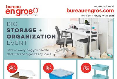 Bureau En Gros Flyer January 19 to 25