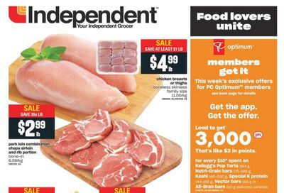 Independent Grocer (Atlantic) Flyer January 20 to 26