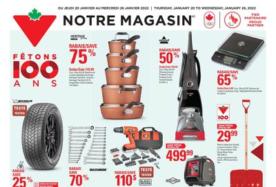 Canadian Tire (QC) Flyer January 20 to 26
