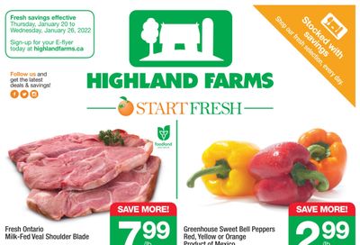 Highland Farms Flyer January 20 to 26