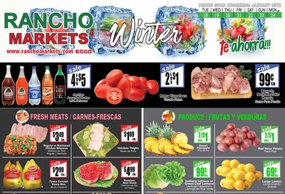 Rancho Markets (UT) Weekly Ad Flyer January 19 to January 26