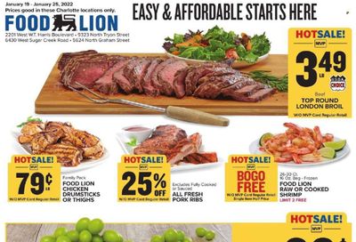 Food Lion (NC) Weekly Ad Flyer January 19 to January 26