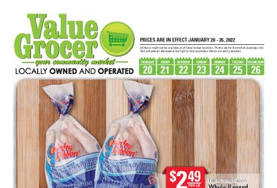 Value Grocer Flyer January 20 to 26