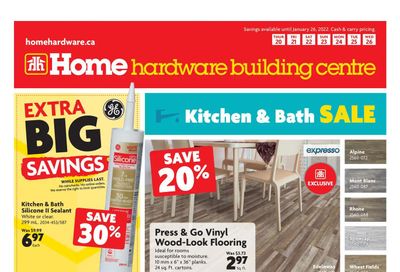 Home Hardware Building Centre (ON) Flyer January 20 to 26