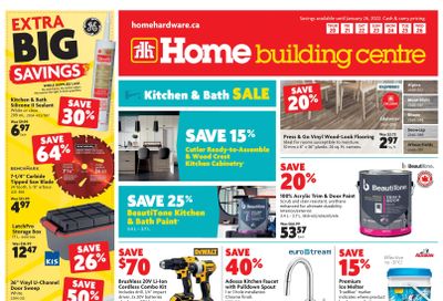 Home Building Centre (ON) Flyer January 20 to 26