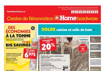 Home Hardware Building Centre (QC) Flyer January 20 to 26