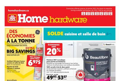 Home Hardware (QC) Flyer January 20 to 26