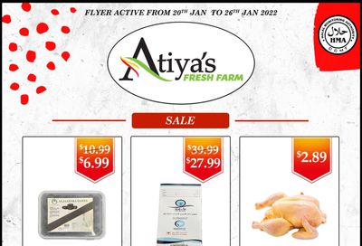 Atiya's Fresh Farm Flyer January 20 to 26