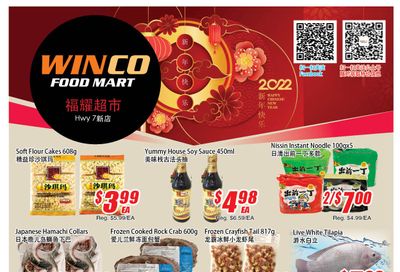 WinCo Food Mart (HWY 7) Flyer January 20 to 26