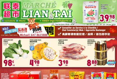 Marche Lian Tai Flyer January 20 to 26