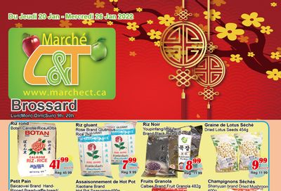 Marche C&T (Brossard) Flyer January 20 to 26