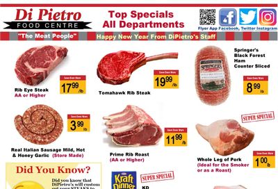 Di Pietro Food Centre Flyer January 20 to 26