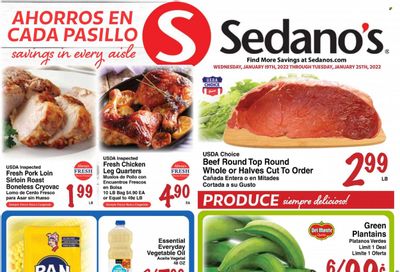 Sedano's (FL) Weekly Ad Flyer January 20 to January 27