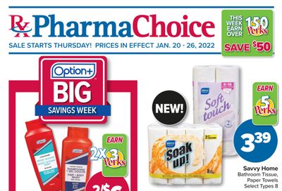 PharmaChoice (BC, AB, SK & MB) Flyer January 20 to 26