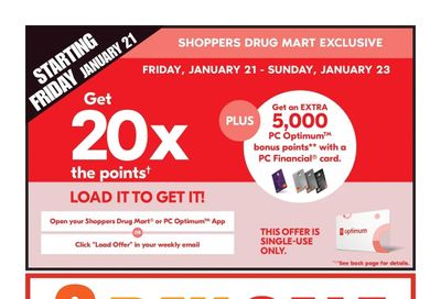 Shoppers Drug Mart (Atlantic) Flyer January 22 to 27