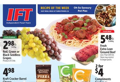 IFT Independent Food Town Flyer January 21 to 27