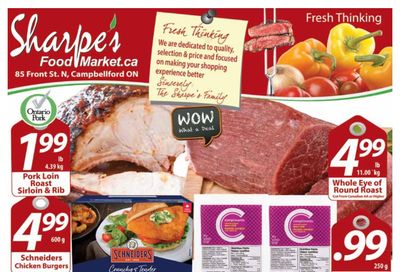 Sharpe's Food Market Flyer January 20 to 26