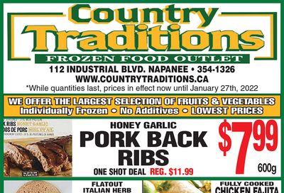 Country Traditions Flyer January 20 to 27