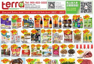 Terra Foodmart Flyer January 21 to 27