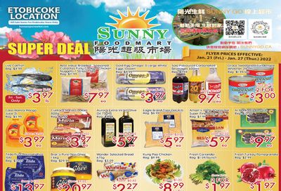 Sunny Foodmart (Etobicoke) Flyer January 21 to 27