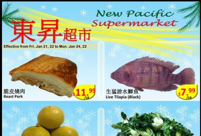New Pacific Supermarket Flyer January 21 to 24