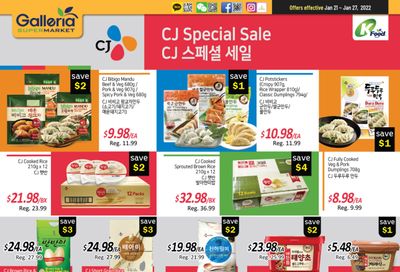 Galleria Supermarket Flyer January 21 to 27