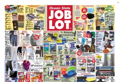 Ocean State Job Lot (CT, MA, ME, NH, NJ, NY, RI) Weekly Ad Flyer January 20 to January 27