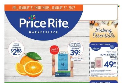 Price Rite (CT, MA, MD, NH, NJ, NY, PA, RI) Weekly Ad Flyer January 20 to January 27