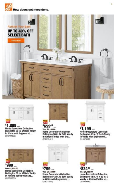 The Home Depot Weekly Ad Flyer January 20 to January 27