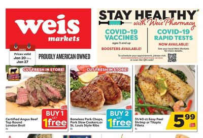 Weis (MD, NY, PA) Weekly Ad Flyer January 20 to January 27