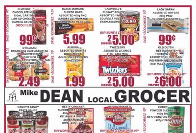 Mike Dean Local Grocer Flyer January 21 to 27