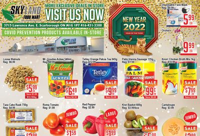 Skyland Food Mart Flyer January 21 to 27