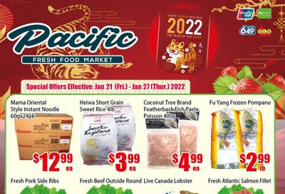 Pacific Fresh Food Market (North York) Flyer January 21 to 27