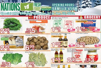 Nations Fresh Foods (Hamilton) Flyer January 21 to 27