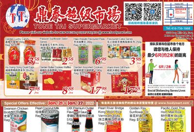 Tone Tai Supermarket Flyer January 21 to 27