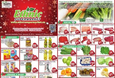 Ethnic Supermarket Flyer January 21 to 27