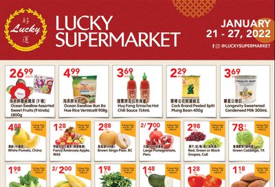 Lucky Supermarket (Calgary) Flyer January 21 to 27