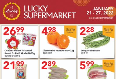 Lucky Supermarket (Edmonton) Flyer January 21 to 27