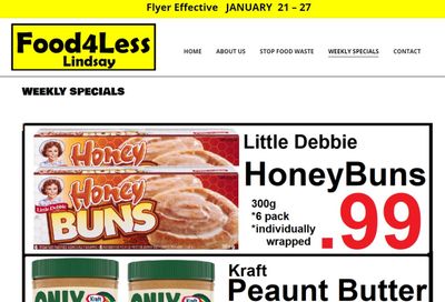Food 4 Less Flyer January 21 to 27