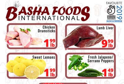 Basha Foods International Flyer January 21 to February 3