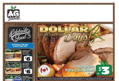 AG Foods Flyer January 21 to 27