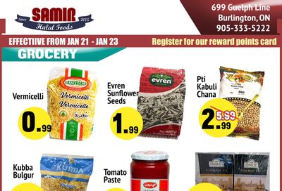 Samir Supermarket Flyer January 21 to 23