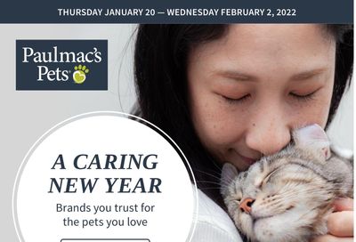 Paulmac's Pets Flyer January 20 to February 2