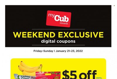 Cub Foods (MN) Weekly Ad Flyer January 22 to January 29