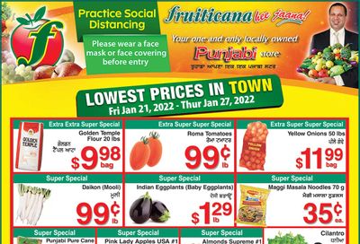 Fruiticana (Calgary) Flyer January 21 to 27