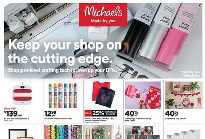 Michaels Weekly Ad Flyer January 23 to January 30