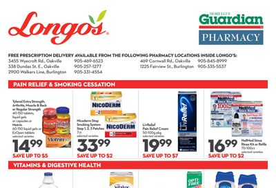 Longo's Pharmacy Flyer January 27 to February 23