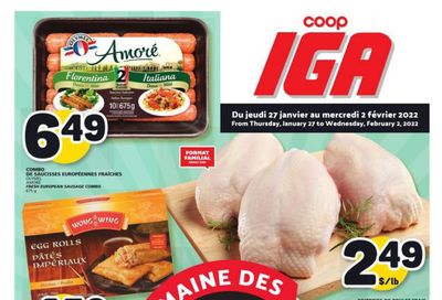 Coop IGA Flyer January 27 to February 2