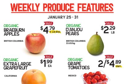 Pomme Natural Market Flyer January 25 to 31