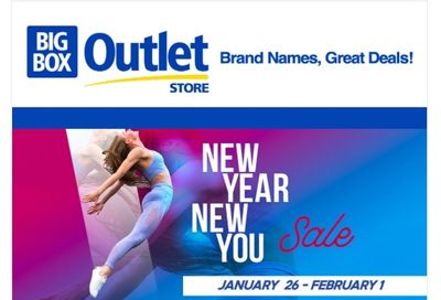 Big Box Outlet Store Flyer January 26 to February 1